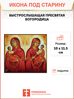 Икона Быстрослышащей Икона Быстрослышащей