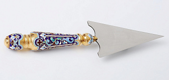 Копие филигрань, эмаль / золочение