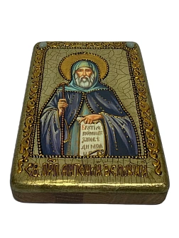 Икона АНТОНИЙ Великий, Преподобный (ПОДАРОЧНАЯ)
