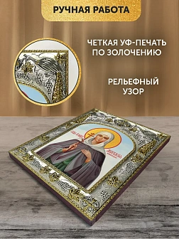 Икона Анастасия Римляныня в ризе, 18х14 см Икона Анастасия Римляныня в ризе, 18х14 см