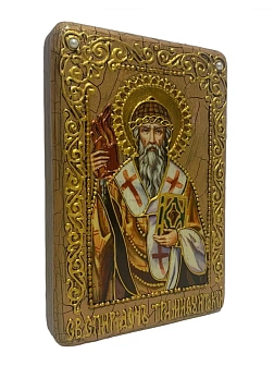 Икона СПИРИДОН Тримифунтский, Святитель (ПОДАРОЧНАЯ)