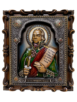 Икона Феодор Ушаков праведный воин 