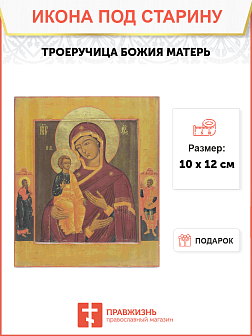 Икона Божией Матери Троеручица