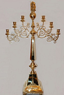 Семисвечник запрестольный с Архангелом