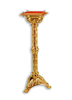 Подставка под дикирий-трикирий золочение литое основание Подставка под дикирий-трикирий золочение литое основание