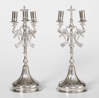 Дикирий-трикирий на кресте №6 никель