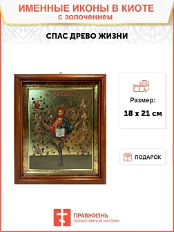 Икона Спас Древо Жизни