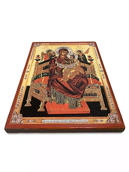 Именная икона Всецарица Божия Матерь 054 22х30, царская