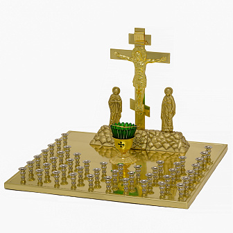 Крышка панихидного стола 44 свечи