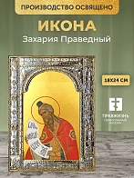 Икона Захария Праведный в ризе, 18x24 см