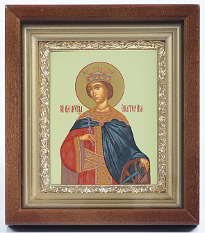 Икона ИУЛИЯ (Юлия) Анкирская (Коринфская), Мученица 6х9 см