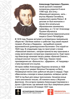 Набор флагов Русские классики 027