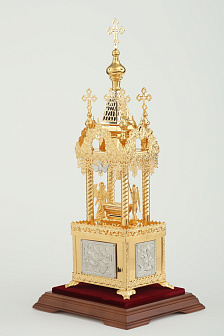 Дарохранительница №5 золочение