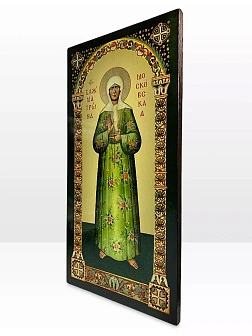 Именная икона Матрона Московская 103, царская 30х60