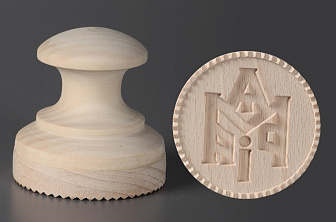 Печать для просфор диам.40 мм Буквы БМ