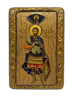 Икона ИОАНН Воин, Мученик (ПОДАРОЧНАЯ)