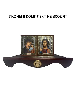 Полка для икон угловая Кольцо Херувим