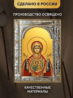 Икона Знамение Божия Матерь в ризе, 18x24 см