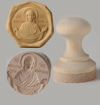 Печать для просфор диам.60 мм Покров
