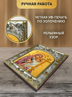 Икона Новоникитская Божия Матерь в ризе, 18х14 см