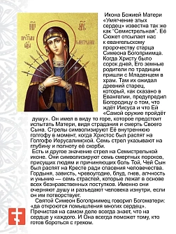 Икона Пресвятая Богородица Умягчение злых сердец 17х24 см