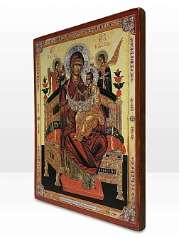 Именная икона Всецарица Божия Матерь 054 22х30, царская