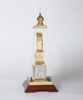 Дарохранительница №17 со съёмной дароносицей комбинированная