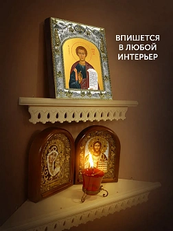 Икона Фома Апостол в ризе, 18х14 см