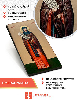 Икона Мелания Римляныня 15х30 (157) Икона Мелания Римляныня 15х30 (157)