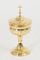 Чаша водосвятная ручная золочение чеканка Чаша водосвятная ручная золочение чеканка