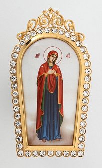 Икона для митры деколь золочение