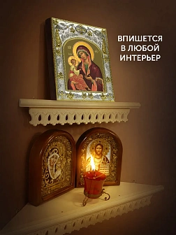 Икона Гребневская Божия Матерь в ризе, 18х14 см