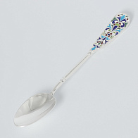 Лжица литьевая малая №11 эмаль серебро (УИН)