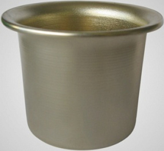 Блюдо всенощное малое никелирование гравировка (с мельх. вклад.)