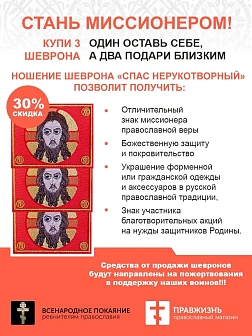 Спас Нерукотворный, 7х10 см, набор 3 шеврона, на липучке, фон красный, материал оксфорд