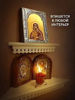 Икона Донская Божия Матерь в ризе, 18x24 см