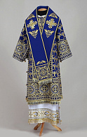 Облачение архиерейское №03 габардин вышитое а/м Облачение архиерейское №03 габардин вышитое а/м
