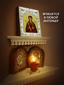 Икона Параскева Пятница в ризе, 18х14 см