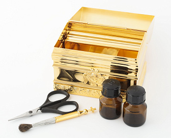 Ящик крестильный гравированный