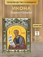 Икона Гедеон Пророк в ризе, 18х14 см