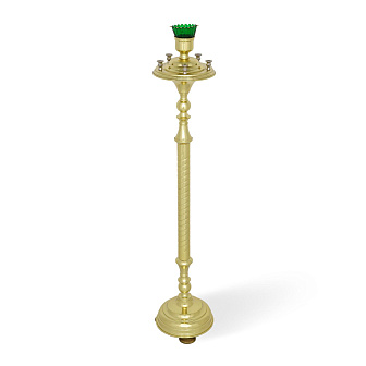 Подсвечник выносной № 4 на 5 свечей лак
