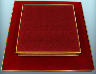 Подиум-кафедра 2-х ярусная с 6-ю ручками без орлеца