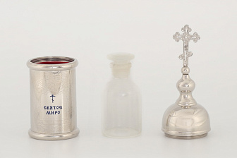 Сосуд для миро №3 никель