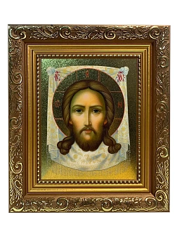 Икона Спас Нерукотворный с золочением