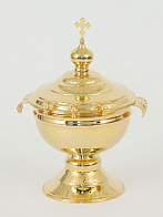 Чаша водосвятная большая золочение