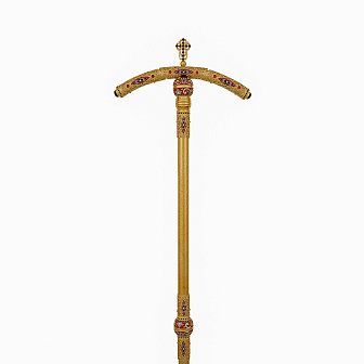 Жезл филигрань камни эмаль