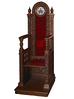 Стасидия игуменская с округлой иконой