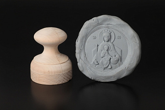 Печать для просфор диам.60 мм Державная