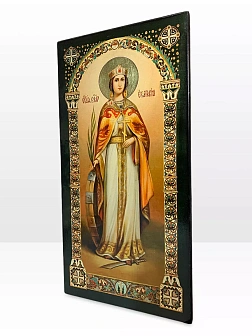 Именная икона Екатерина Александрийская 070, царская 30х60