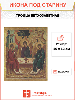 Икона Троица Ветхозаветная